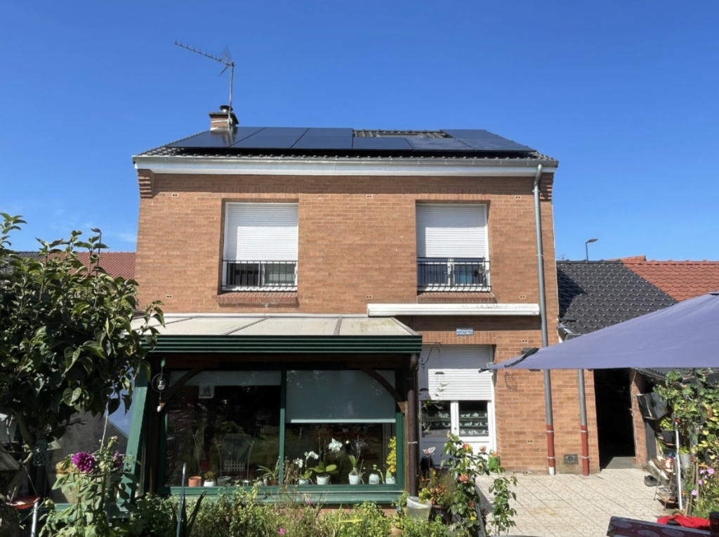 Installation de panneaux solaires de 5,2 kWc à Wambrechies