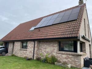 Installation panneaux solaires Baisieux