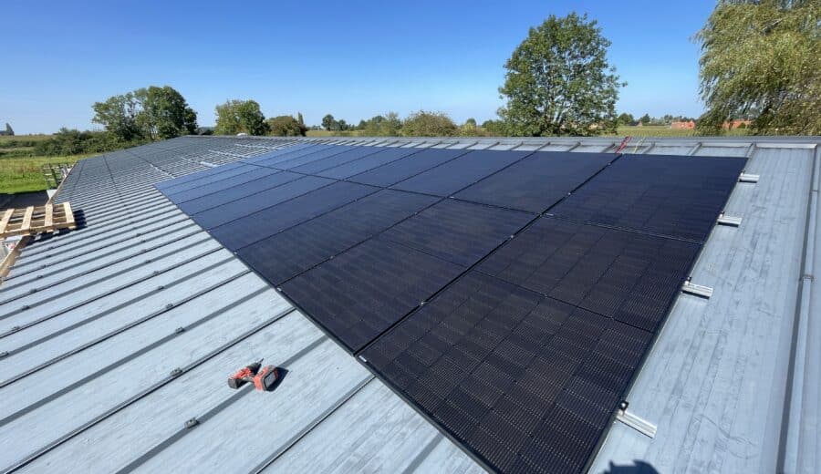 Installation panneaux solaires Winnezeele